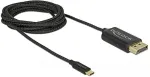 DeLOCK USB Type-C > DisplayPort (DP Alt Mode) 2m koaxial