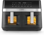 Frit&uuml;&uuml;r CASO Air Fryer | DuoChef | Power 2200 W | Capacity 14 L | Black