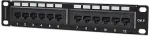 Intellinet 10" Patchpanel 1HE 12-Port Cat6 UTP schwarz
