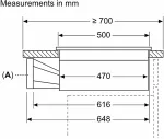 Pliidiplaat Siemens ED811BS16E iQ300 Kochfeld mit Dunstabzug (Induktion) 80 cm Rahmenlos
