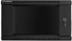 LANBERG | Rack cabinet 19" wall-mount 6U/600x600 (flat pack) | WF01-6606-10B | Black