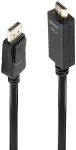 Lindy DisplayPort an HDMI Kabel 4K30 (DP: passiv) 0.5m