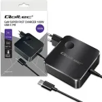 QOLTEC Charger USB C 100W GaN PD 5V 20V 3A 5A