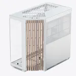 Korpus APNX APNX V1 PC-korpus, midi-torn, ATX, karastatud klaas - puit, valge