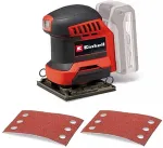Einhell Power X-Change Cordless Hand Orbital Sander TE-OS 18/113 Li-Solo, 18 Volt red/black, without battery and charger