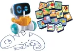 Vtech Codi, the clever painting robot, play figure