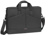 RivaCase 8731 notebook case 39.6 cm (15.6") Messenger case Grey