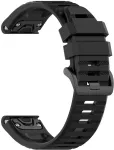 Fixed | Silicone Strap for Garmin QuickFit 26mm | Black
