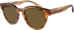 Giorgio Armani P&auml;ikeseprillid naistele AR8164F592173 (l&auml;&auml;tse/silla/sanga) 55/20/145 mm