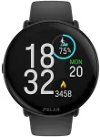 Polar Ignite 3 Titanium Silicone Band black