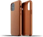 Mujjo Kaitse&uuml;mbris Apple iPhone 12 mini, naturaalsest nahast, helepruun,