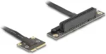 DELOCK Adapter Mini PCIe Stecker zu PCIe 3.0 x8 Slot 90&deg;