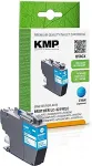 Tooner KMP PrintTechnik AG KMP Patrone Brother LC3219XLC cyan 1500 S. B58CX refilled