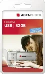 M&auml;lukaart AgfaPhoto USB 2.0 silver 32GB
