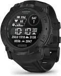 Garmin Nutikell Instinct 3 Tactical Solar 50mm Black