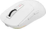 Hiir GENESIS | Zircon 660 PRO | Gaming Mouse | Wireless/Wired | 2.4 GHz, Bluetooth, USB | White