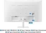 Monitor SAMSUNG M7 M70F computer 81.3 cm (32") 3840 x 2160 pixels 4K Ultra HD LED White