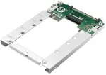 Qnap adapter QDA-UMP4A (1x M.2 2280 PCIe 4.0 x4 NVMe SSD slot in 2.5" U.2 PCIe 4.0 NVMe SSD bracket)