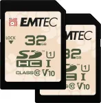 M&auml;lukaart Emtec SDHC 32GB UHS-I U1 V10 Outdoor 2 pcs