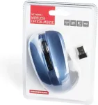 Hiir Modecom Optical mouse wireless WM9.1 black and blue
