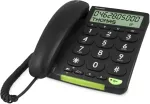 DORO PhoneEasy 312cs Analog telephone Caller ID Black