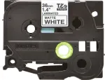 Brother TZE-M261 LAMINATED TAPE 36MM 8M WHITE MATT/BLACK