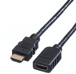 VALUE HDMI High Speed Verlngerungskabel, mit Ethernet, ST-BU, 1,5 m