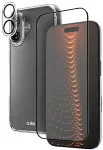 Sbs TEKITD3OIP1661 mobile phone case 15.5 cm (6.1") Cover Black, Transparent