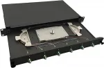No name Helos 375551 rack cabinet 1U Black