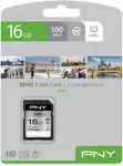 M&auml;lukaart PNY CARD HC Card 16GB Elite R100MB/s retail