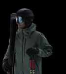 Uvex Skibrille scenic FM winter sport goggles Black Men Red Spherical lens