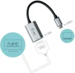 I-TEC USB-C metallist VGA adapter 60HZ