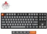 Klaviatuur KEYCHRON K8 Max RGB - US Layout - Hot-Swappable Super Red Wireless Keyboard