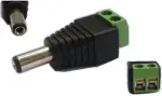 Noname Power male connector 5.5x2.1, 10pcs