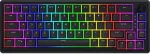 Klaviatuur HATOR Skyfall 65 Wired, Mechanical, USB-C, Aurum Sterling, 70M clicks, RGB, Black, 790g