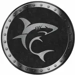 White Shark Minotaur Gaming mouse pad Black, Grey, White