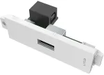 Vision TechConnect 3 USB-a module - Modulares Faceplate-Snap-In - USB Type A (TC3 USBA)