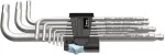 WERA 05073544001 hex key L-shaped hex key set Metric 9 pc(s)