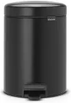 Brabantia Pedal Bin newIcon Round Black