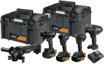 DeWALT ZESTAW MCL 18V XR DCD86M+DCF86M+DCF99M+DCF92M+DCG45M 3*5.0AH