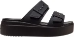 No name Klapki damskie Crocs Brooklyn Low czarne 207431 001 38-39