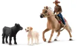 SCHLEICH Farm World western riding, play figure