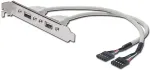 Digitus USB SLOT BRACKET CABLE 2X TYPE A-2X5PIN IDC