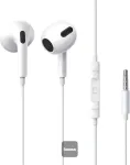 Baseus H17 Headset Wired In-ear Calls/Music White