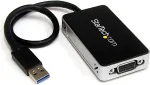 StarTech.com USB32VGAES, USB3.0-A, VGA, Male/Female, Black, Plastic, 1920 x 1200