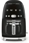Kohvimasin Smeg Filter-Kaffeemaschine 50s Style DCF02BLEU, schwarz