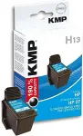 Tooner KMP Patrone HP C8727AE Nr.27 black 500 S. H13 refilled