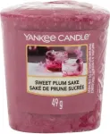 Yankee Candle Sweet Plum Sake 49g - Scented Candle uniseks