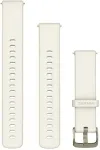 Garmin kellarihm Quick Release Silicone 18mm, bone