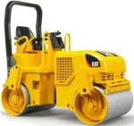 BRUDER Cat Asphalt drum compactor